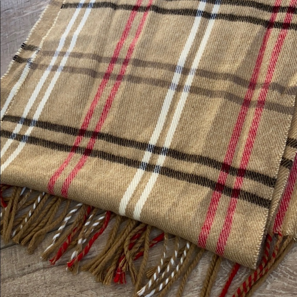 plaid scarf